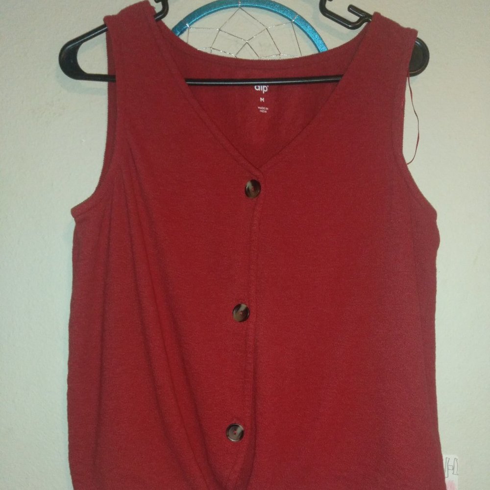 Comfy Cute Sleeveless Shirt